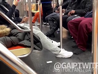 Public sex in subway