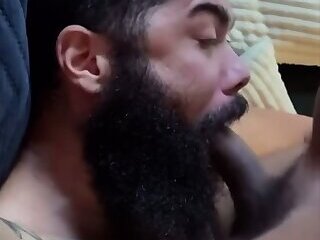 Hairy Latino Daddy Bryson Thick Getting Throat fucked By BBC